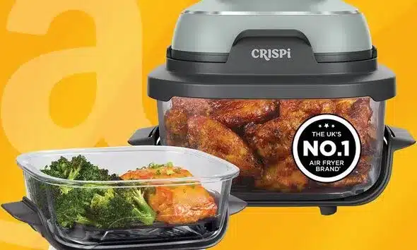 Ninja Crispi Air Fryer Drops to £99 in Rare Amazon Deal Ninja Crispi Air Fryer Drops to £99 in Rare Amazon Deal