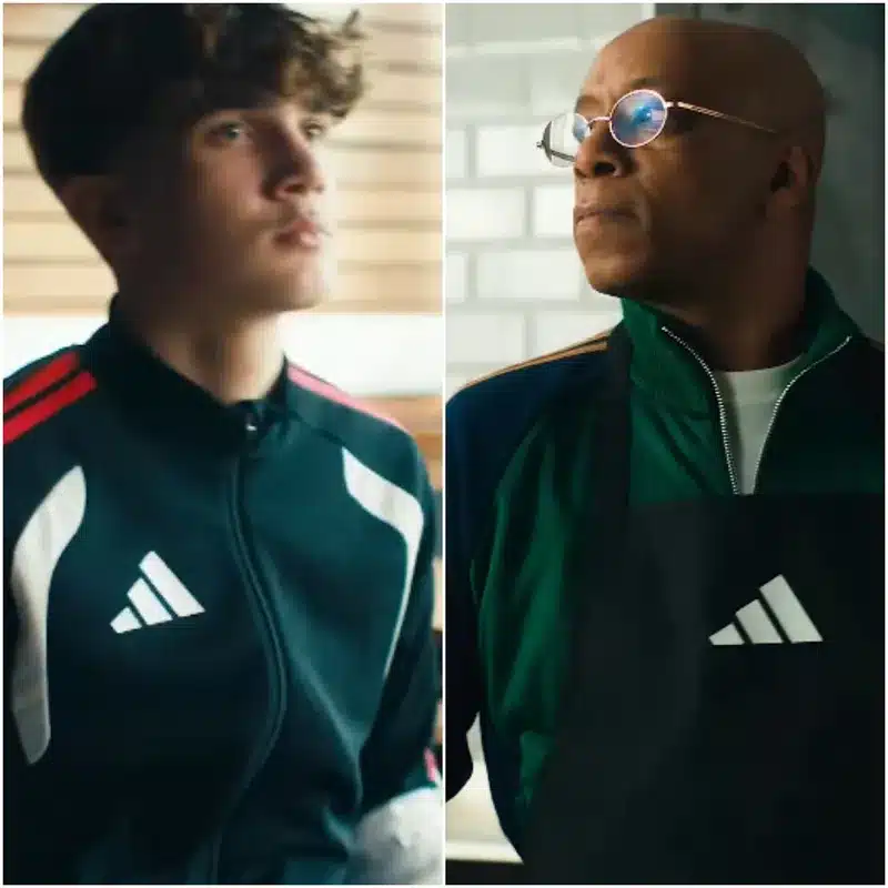 Arsenal Teen Max Dowman Stars with Ian Wright in Adidas Boot Ad Arsenal Teen Max Dowman Stars with Ian Wright in Adidas Boot Ad