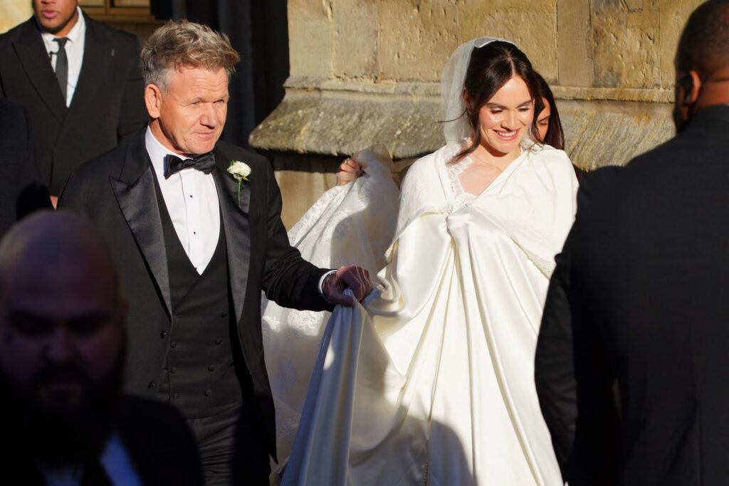 Gordon Ramsay Tears Up Over Cost of Daughter’s Wedding Dress