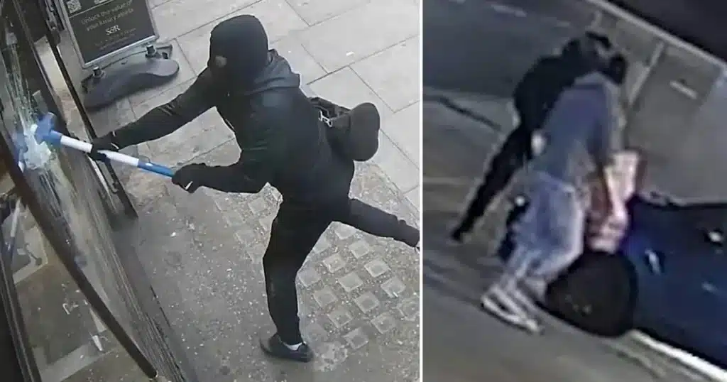 £146k Theft Spree: Gang Rams London Luxury Stores with Car, Bricks £146k Theft Spree: Gang Rams London Luxury Stores with Car, Bricks