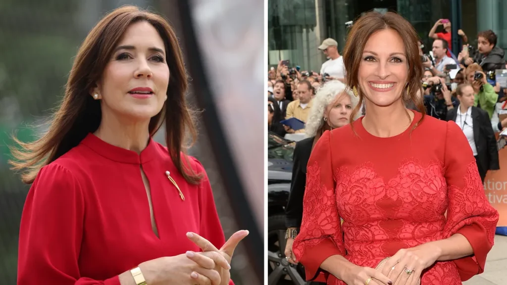 Queen Mary Channels Julia Roberts in Floral Etro Gown on Australia Tour