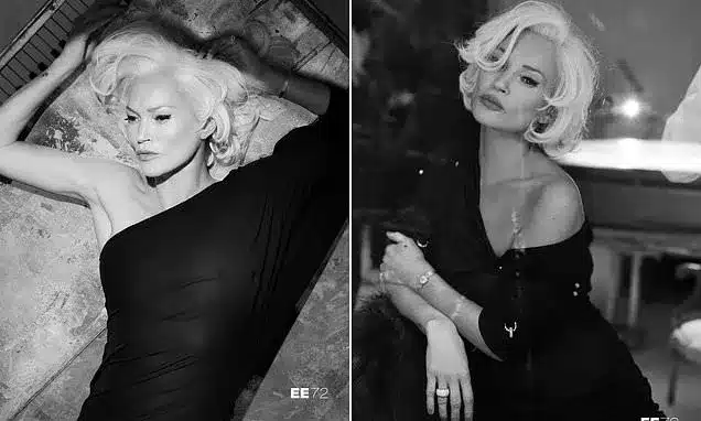 Kate Moss, 52, Stuns in Old Hollywood Photoshoot for EE72 Kate Moss, 52, Stuns in Old Hollywood Photoshoot for EE72
