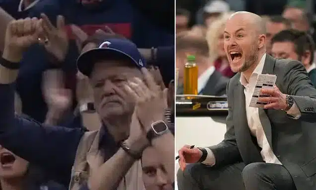 Bill Murray Cheers UConn’s Dominant Win Over UCLA in March Madness Bill Murray Cheers UConn’s Dominant Win Over UCLA in March Madness
