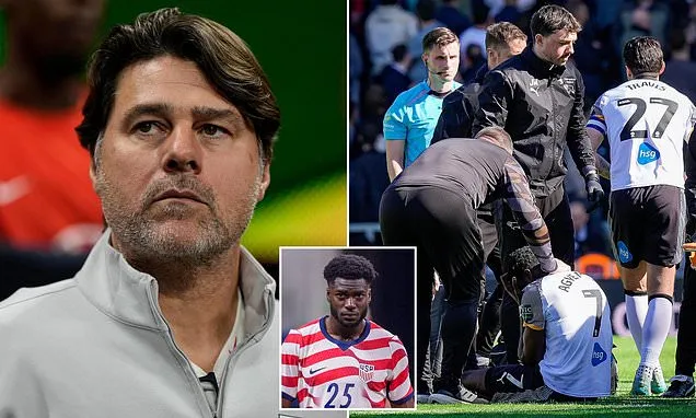 USMNT Star Agyemang Stretchered Off in Injury Scare, World Cup Hopes Fade USMNT Star Agyemang Stretchered Off in Injury Scare, World Cup Hopes Fade