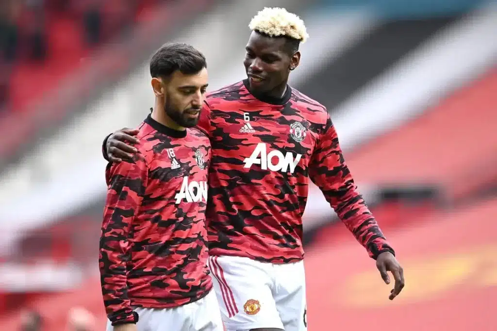 Pogba: Bruno Fernandes Ballon d’Or Top 3 at Man City