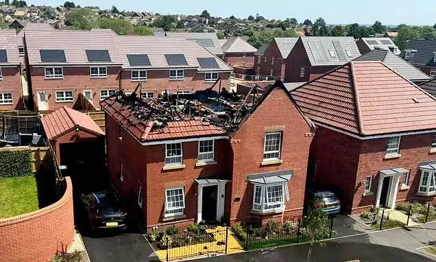 Solar Panel Fires: Experts Warn of Risks as Blaze Engulfs Home Solar Panel Fires: Experts Warn of Risks as Blaze Engulfs Home