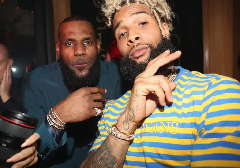 LeBron James Cheers Odell Beckham Jr.’s Giants Return