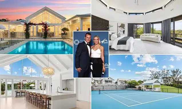 Hewitts List Lavish Sydney Estate with Tennis Court for M Hewitts List Lavish Sydney Estate with Tennis Court for M