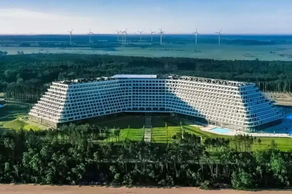 Europe’s New Mega-Hotel Opens with Olympic-Sized Pool