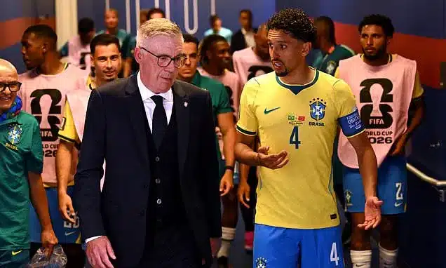 Brazil’s World Cup Stumble: Ancelotti Cites Laziness, Paqueta Under Fire Brazil’s World Cup Stumble: Ancelotti Cites Laziness, Paqueta Under Fire