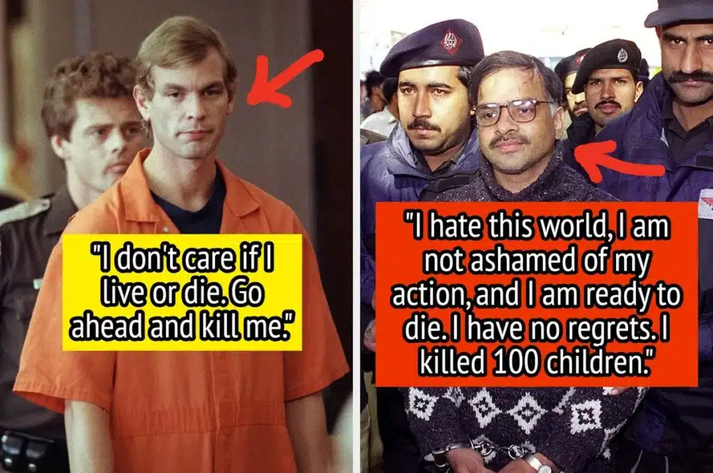 Chilling Final Words of Notorious Serial Killers Revealed