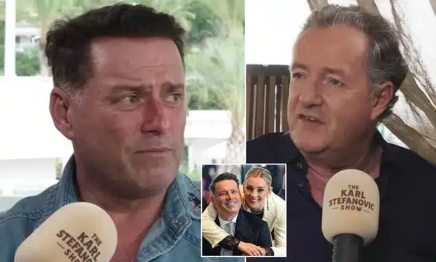 Karl Stefanovic Tears Up Discussing Wife’s Reaction to ‘Sacking’ Karl Stefanovic Tears Up Discussing Wife’s Reaction to ‘Sacking’