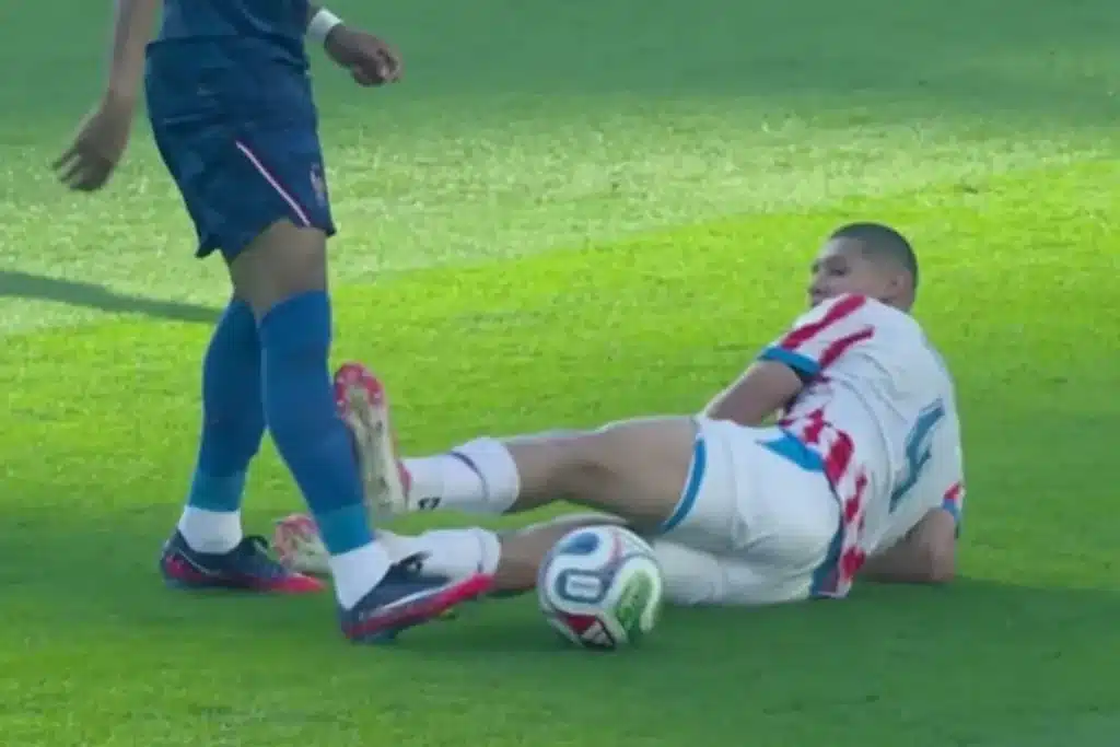 Paraguay Player’s Beckham-esque Kick Sparks Outrage in France vs. Paraguay Match