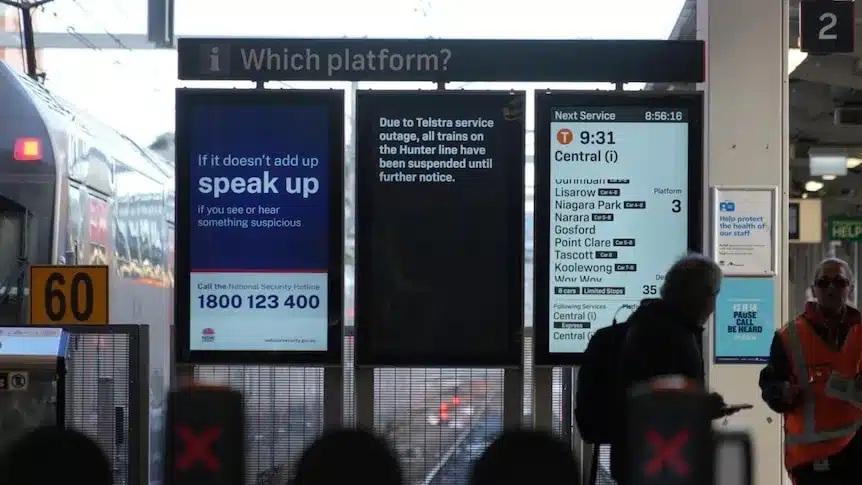 NSW Trains Cancelled Amid Widespread Telstra Network Outage NSW Trains Cancelled Amid Widespread Telstra Network Outage