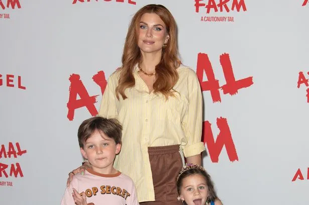 Ashley James’s Rare Family Outing at London Premiere Ashley James’s Rare Family Outing at London Premiere