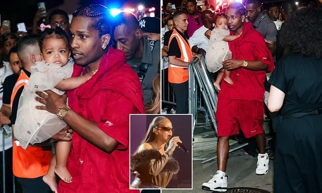 Rihanna’s Daughter Rocki Attends Jay-Z Concert with A$AP Rocky Rihanna’s Daughter Rocki Attends Jay-Z Concert with A$AP Rocky