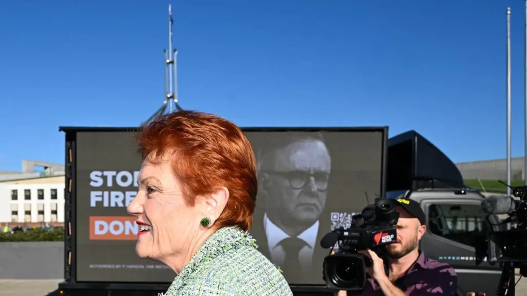 One Nation Gains in Polls Amidst European Trip Controversy One Nation Gains in Polls Amidst European Trip Controversy