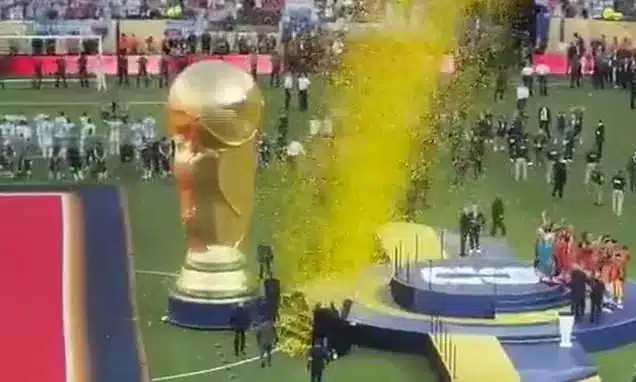 Argentina Players Shun Spain’s Trophy Celebration After World Cup Final Scuffles Argentina Players Shun Spain’s Trophy Celebration After World Cup Final Scuffles