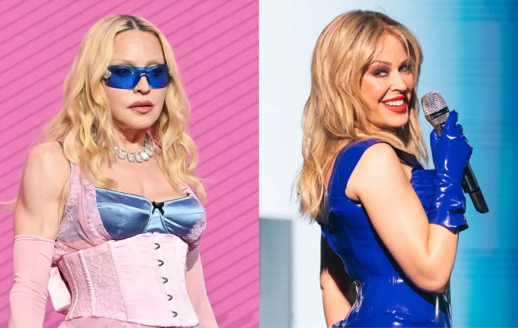 Madonna and Kylie Minogue Dazzle at WorldPride Amsterdam Madonna and Kylie Minogue Dazzle at WorldPride Amsterdam
