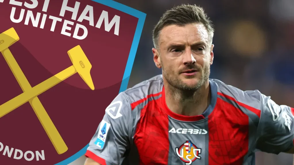 Jamie Vardy Linked with West Ham Transfer Amid Championship Push Jamie Vardy Linked with West Ham Transfer Amid Championship Push