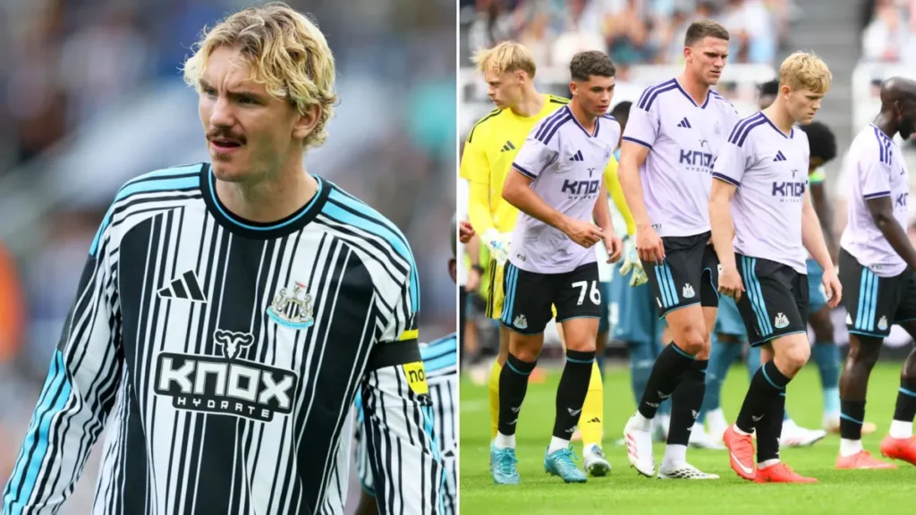 Newcastle Kit Change in Friendly vs. Bayer Leverkusen