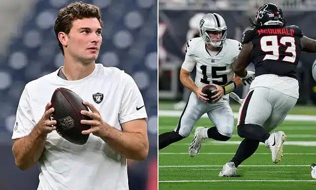 Raiders Rookie QB Fernando Mendoza’s Preseason Struggles Draw Fan Criticism Raiders Rookie QB Fernando Mendoza’s Preseason Struggles Draw Fan Criticism