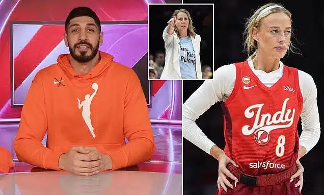 Ex-NBA Player Enes Kanter Freedom Attends WNBA Game Amid Draft Controversy Ex-NBA Player Enes Kanter Freedom Attends WNBA Game Amid Draft Controversy