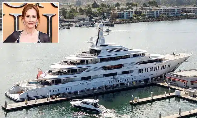 JK Rowling’s Superyacht Name Concealed Amid Activist Concerns JK Rowling’s Superyacht Name Concealed Amid Activist Concerns
