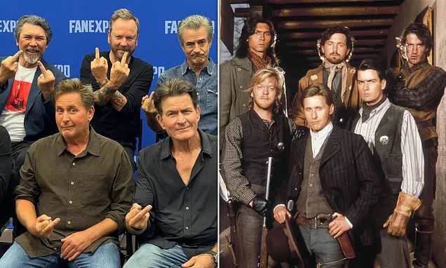 Young Guns Cast Reunites: 80s Stars Gather for Epic Selfie Young Guns Cast Reunites: 80s Stars Gather for Epic Selfie