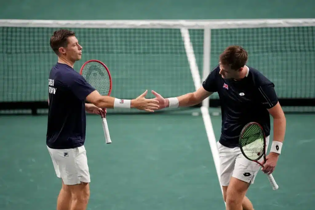 Great Britain Secures Davis Cup Finals Berth with Dominant Doubles Win
