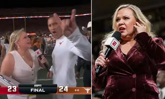 Holly Rowe to Cover Texas Game Amidst Recent Controversy Holly Rowe to Cover Texas Game Amidst Recent Controversy